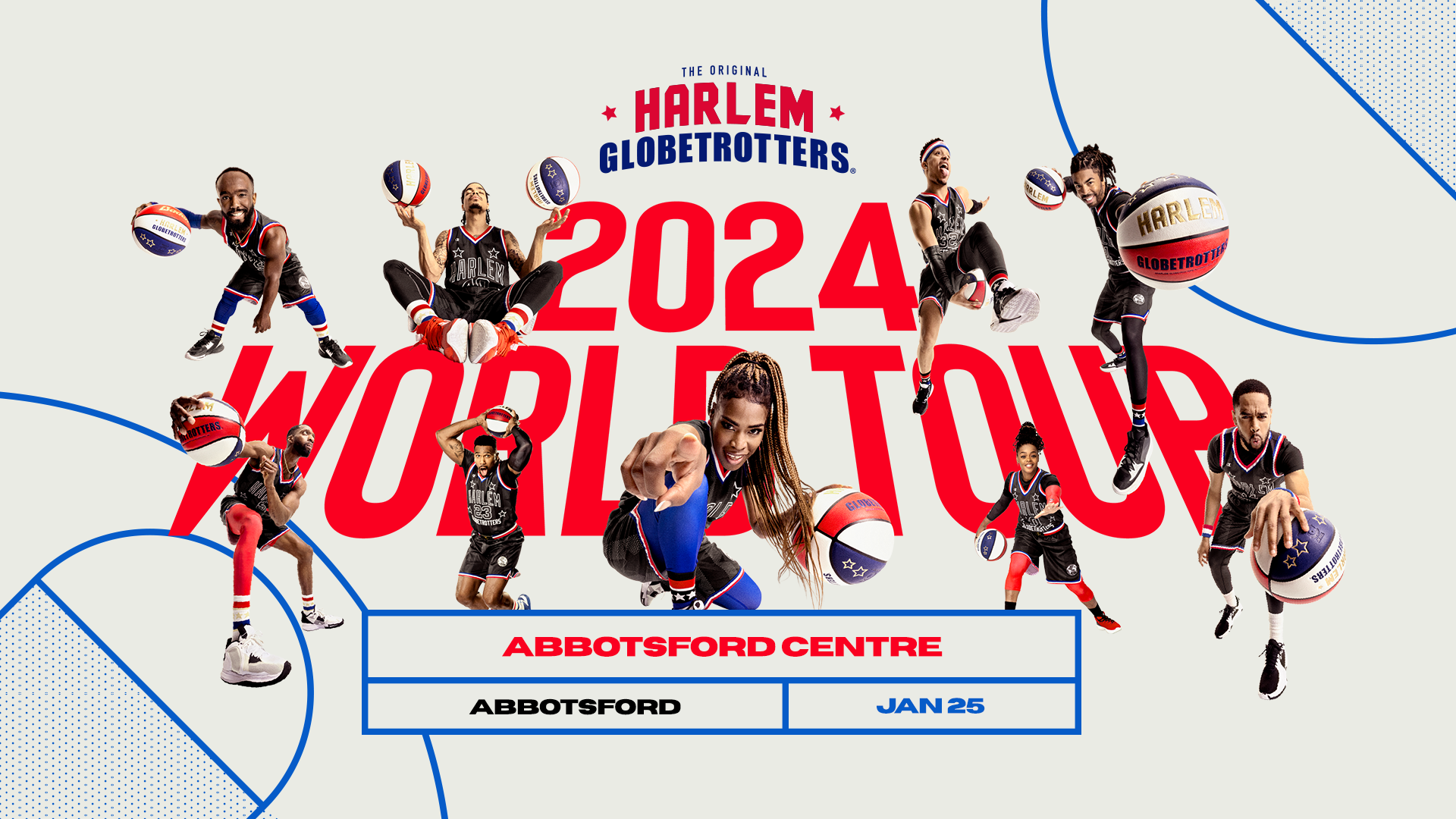 HARLEM GLOBETROTTERS 2024 WORLD TOUR Abbotsford Centre