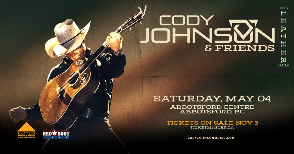 Cody Johnson The Leather Tour Abbotsford Centre